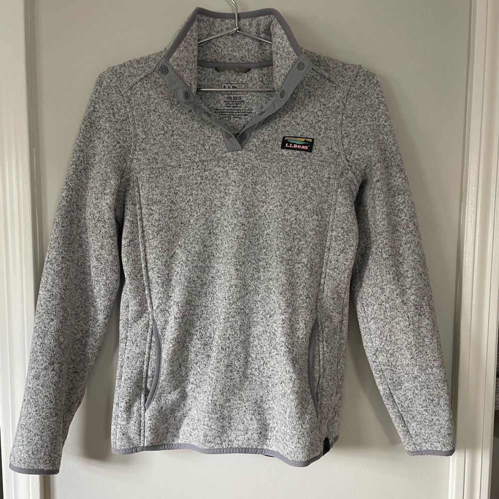 Ll Bean Women’s Quarter Snap Pullover - image 1